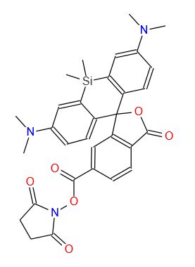 瑞禧SiR荧光染料修饰各种活性基团SiR tetrazine COOH Maleimide NHS ester